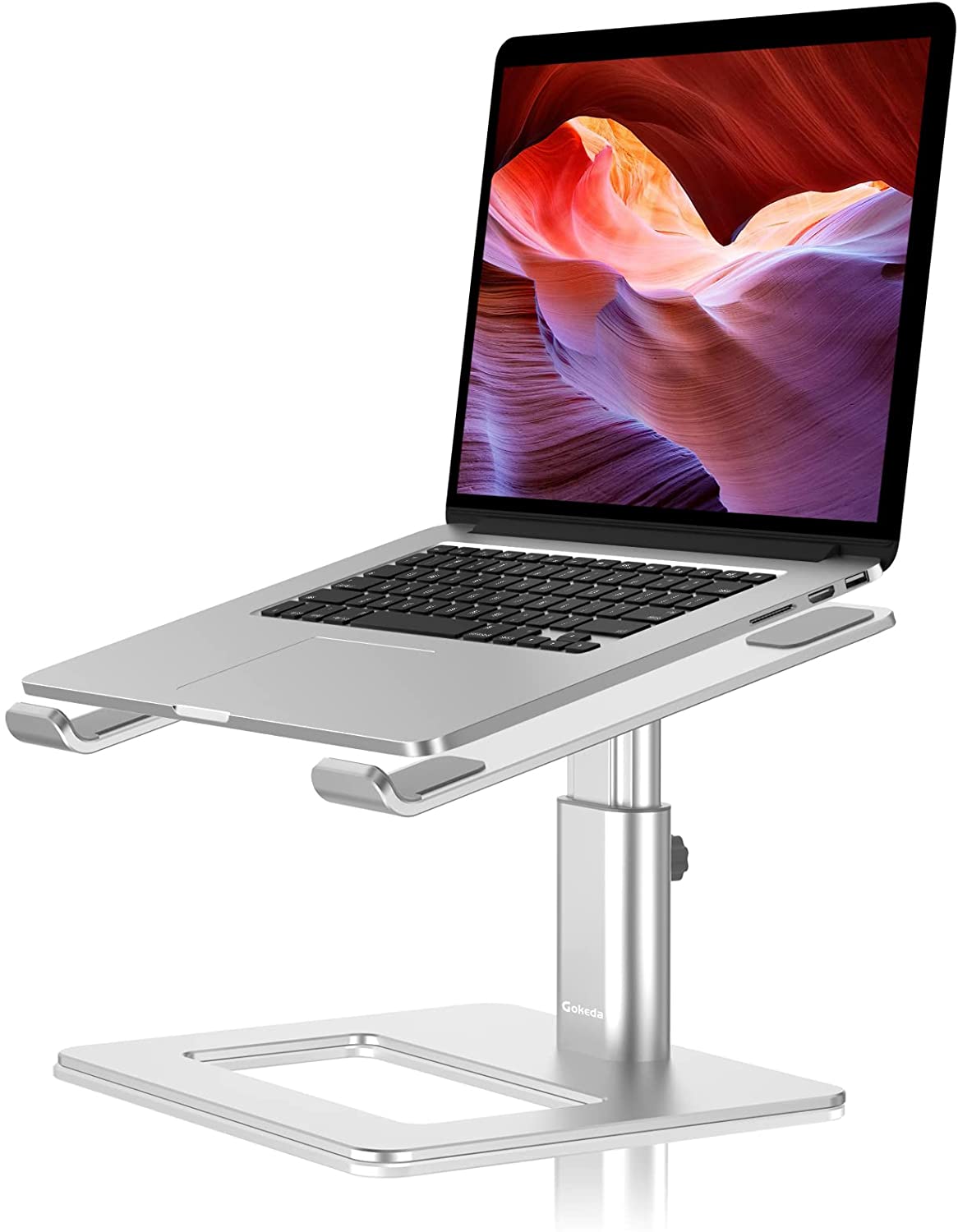 Ergonomic laptop stand