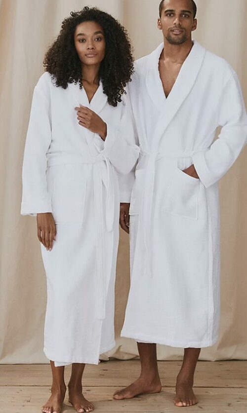 white waffle robe the white company joint christmas presents for parents