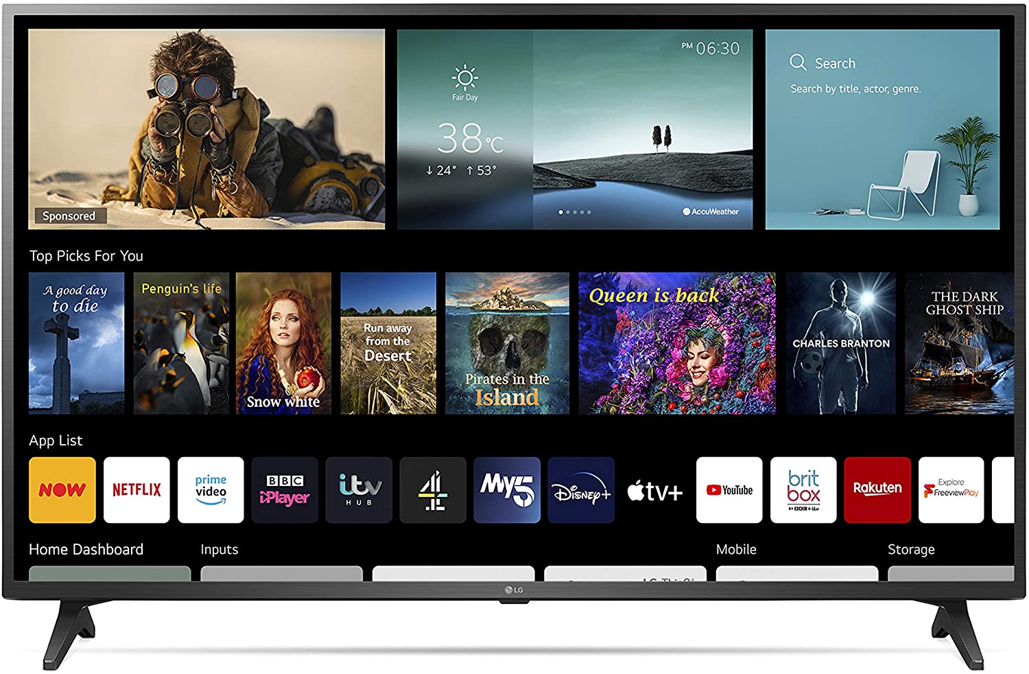 LG under £500 TV