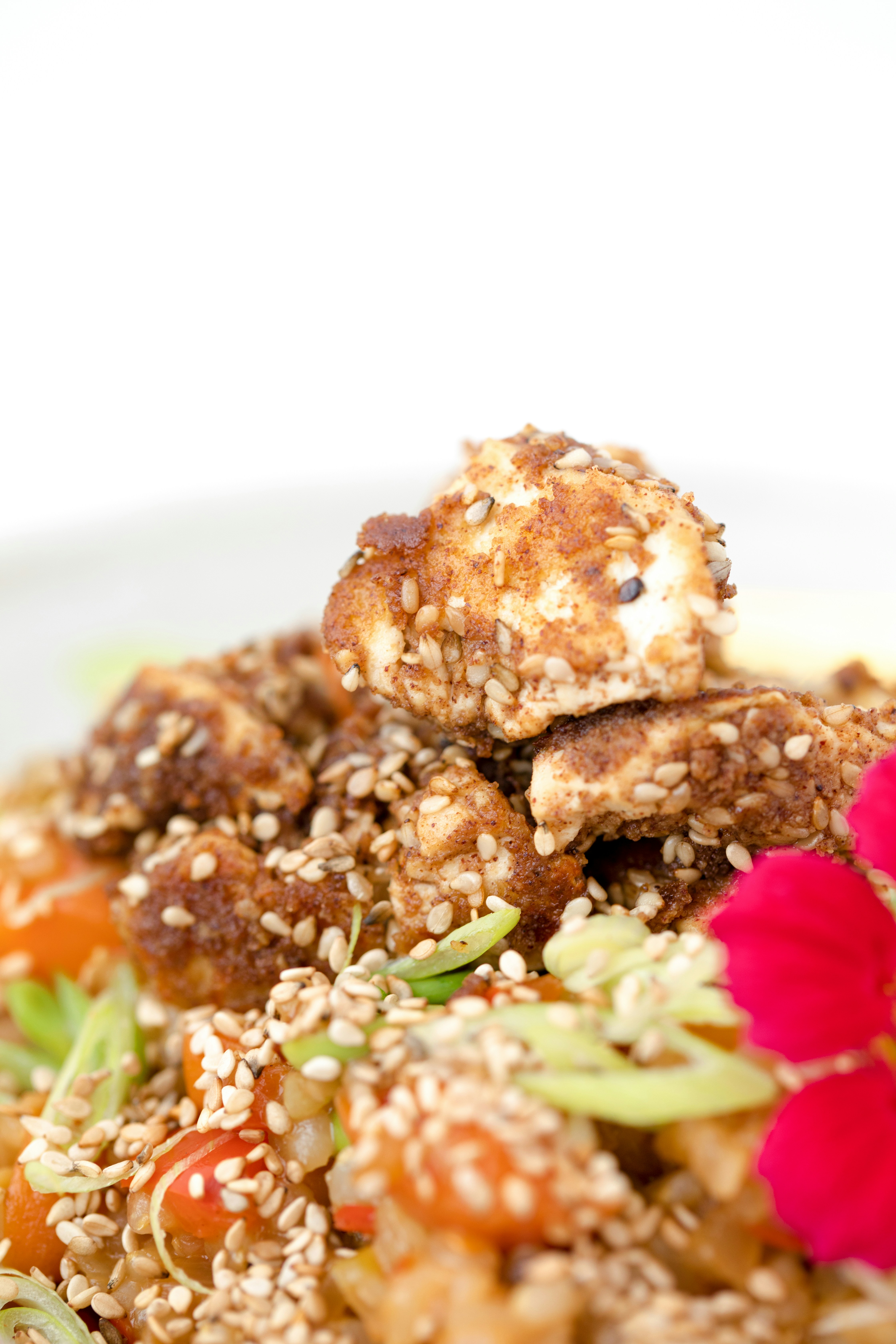 Air Fryer Tofu Bowl