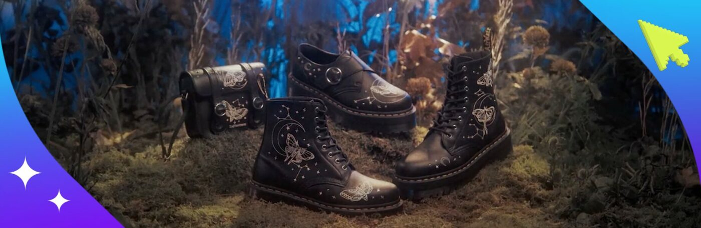 The Dr. Martens Celestial Moth Collection Should Be Top Of Your Christmas List This Year & Here's Why